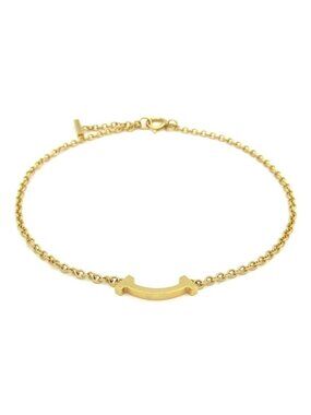 Tiffany & Co Bracelet T Smile Mini 18k Yellow Gold